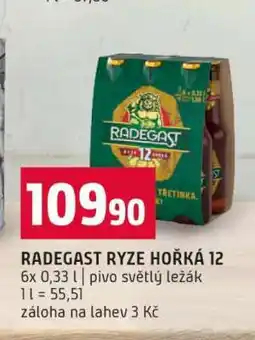 Terno Radegast Ryze Hořká 12 nabídka