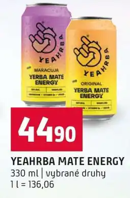 Terno YEAHRBA MATE ENERGY nabídka
