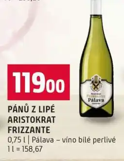 Terno PÁNŮ Z LIPÉ ARISTOKRAT FRIZZANTE nabídka