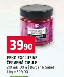 Terno Efko Exclusive Červená cibule nabídka