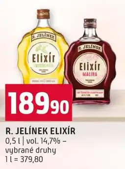 Terno R. Jelínek Elixír nabídka