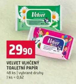 Terno Velvet VLHČENÝ TOALETNÍ PAPÍR nabídka