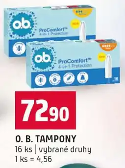 Terno o.b. Tampony nabídka