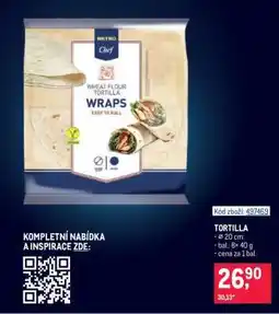 Makro Tortilla nabídka