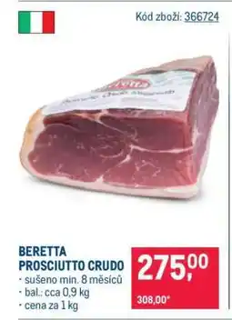 Makro BERETTA PROSCIUTTO CRUDO nabídka