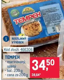 Makro Tempeh nabídka