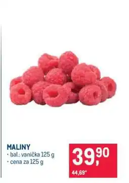 Makro Maliny nabídka