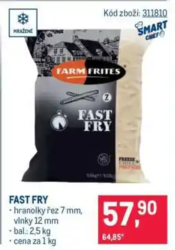 Makro Fast Fry nabídka