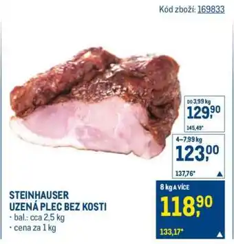 Makro STEINHAUSER UZENÁ PLEC BEZ KOSTI nabídka