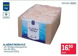 Makro Aljašská treska filé nabídka