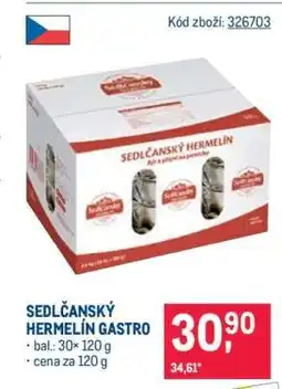 Makro SEDLČANSKÝ HERMELÍN GASTRO nabídka