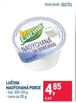 Makro Lučina Nadýchaná porce nabídka