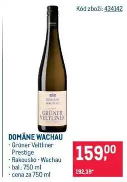 Makro Domäne Wachau nabídka