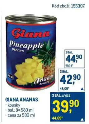 Makro Giana Ananas nabídka
