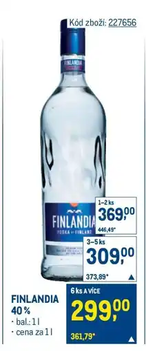 Makro Finlandia 40 % nabídka