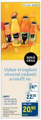 Makro Cappy nabídka