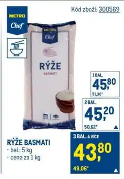 Makro Rýže basmati nabídka