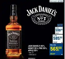 Makro Jack Daniel‘s nabídka