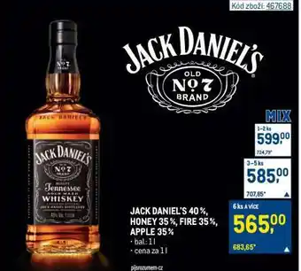 Makro Jack Daniel‘s nabídka