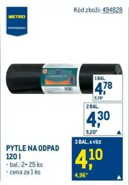 Makro PYTLE NA ODPAD 120 l nabídka