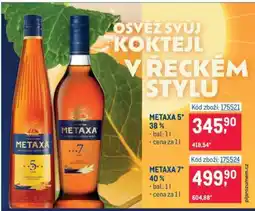 Makro Metaxa 5 nabídka