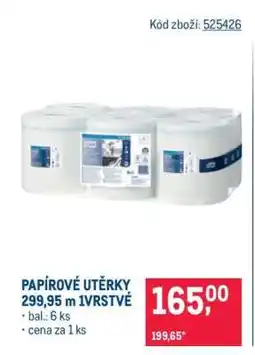 Makro PAPÍROVÉ UTĚRKY 299,95 m 1VRSTVÉ nabídka