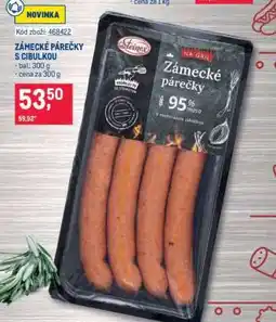 Makro Zámecké párečky s cibulkou nabídka