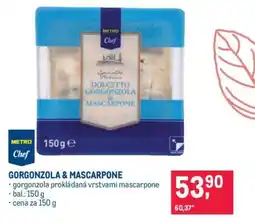 Makro Gorgonzola & Mascarpone nabídka