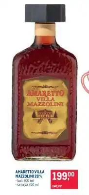 Makro AMARETTO VILLA MAZZOLINI 28 % nabídka
