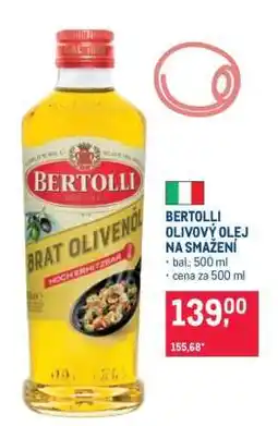 Makro BERTOLLI OLIVOVÝ OLEJ NA SMAŽENÍ nabídka
