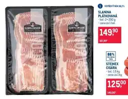 Makro Slanina plátkovaná nabídka