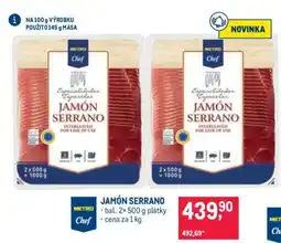 Makro Jamón serrano nabídka
