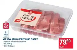 Makro Vepřová krkovice bez kosti – plátky nabídka