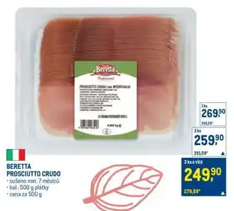 Makro BERETTA PROSCIUTTO CRUDO nabídka
