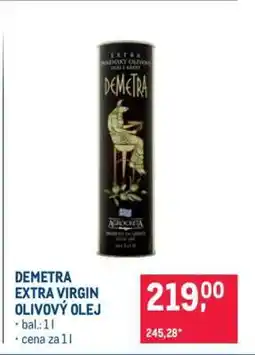 Makro Demetra extra virgin olivový olej nabídka