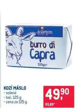 Makro KOZÍ MÁSLO nabídka