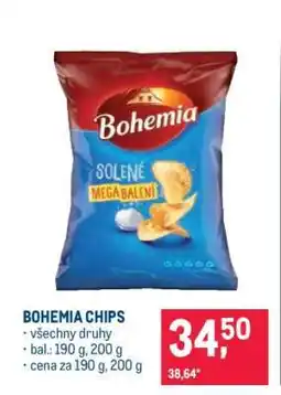 Makro Bohemia chips nabídka