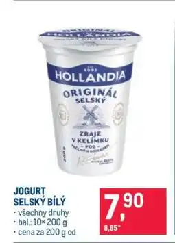 Makro Jogurt selský bílý nabídka