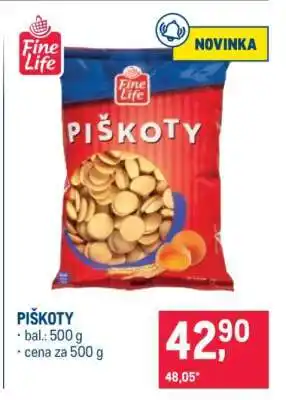 Makro Piškoty nabídka