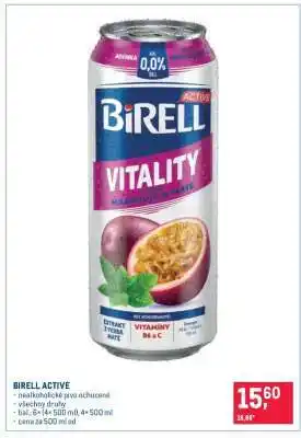 Makro Birell Active nabídka