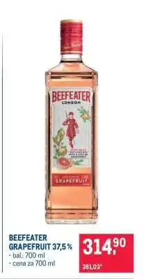 Makro BEEFEATER GRAPEFRUIT 37,5 % nabídka