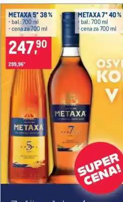Makro Metaxa 5* 38 % nabídka