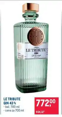 Makro Le Tribute Gin 43 % nabídka