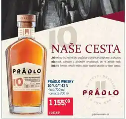 Makro PRÁDLO WHISKY 10 Y.O.* 43% nabídka
