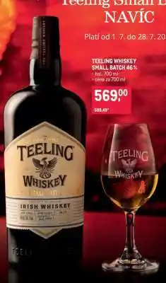 Makro TEELING WHISKEY SMALL BATCH 46 % nabídka