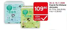 Tesco Fred & Flo Vlhčené ubrousky nabídka