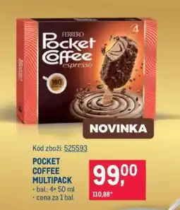 Makro POCKET COFFEE MULTIPACK nabídka