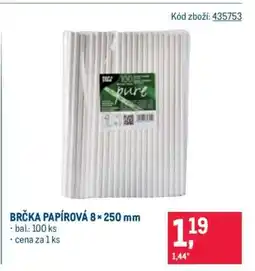 Makro BRČKA PAPÍROVÁ 8 × 250 mm nabídka