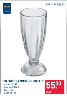 Makro SKLENICE NA ZMRZLINU GOBELET nabídka