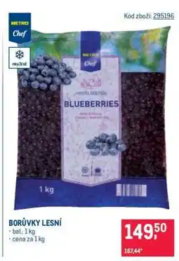 Makro Borůvky lesní nabídka